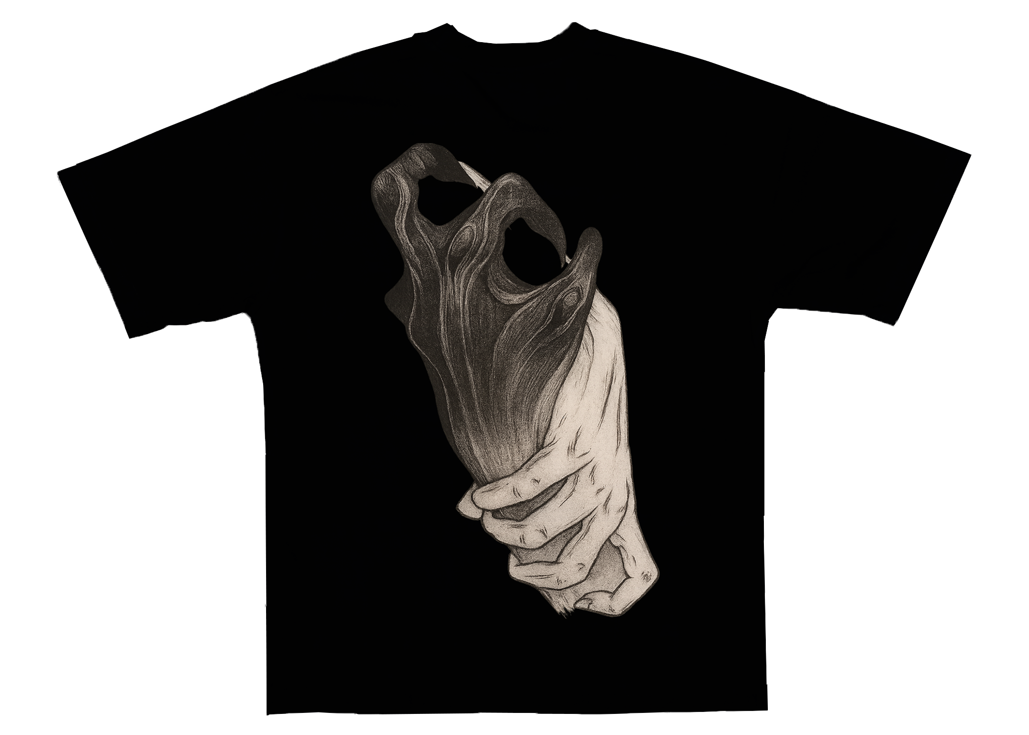 Support Oversized Tshirt Black