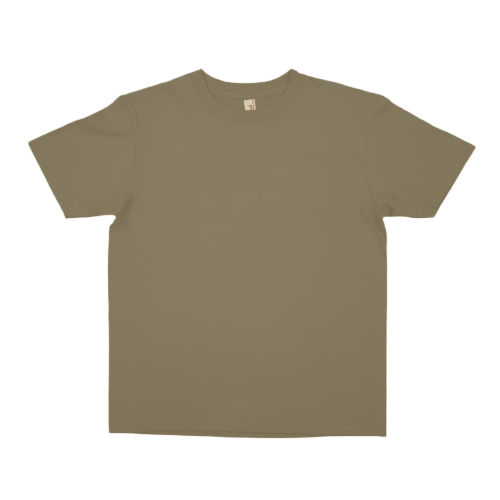 Solid Oversized Tshirt Beige