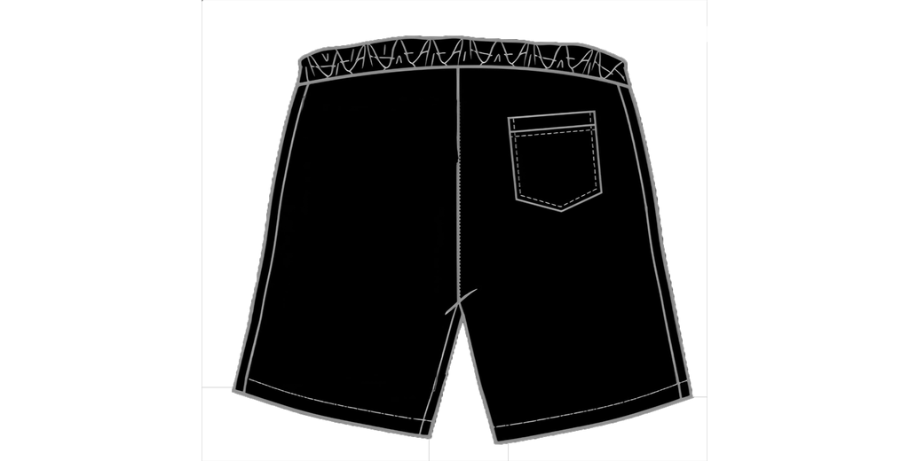 DELULU Shorts Black