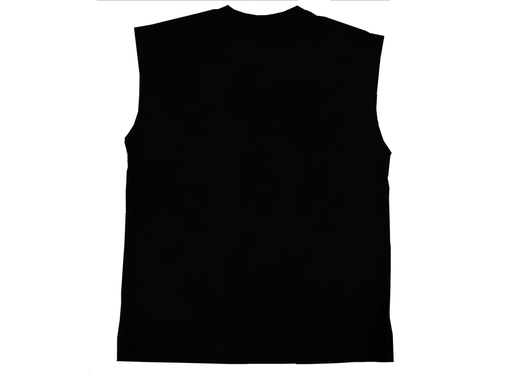 Yeah Buddy! Oversized Tank Top Black