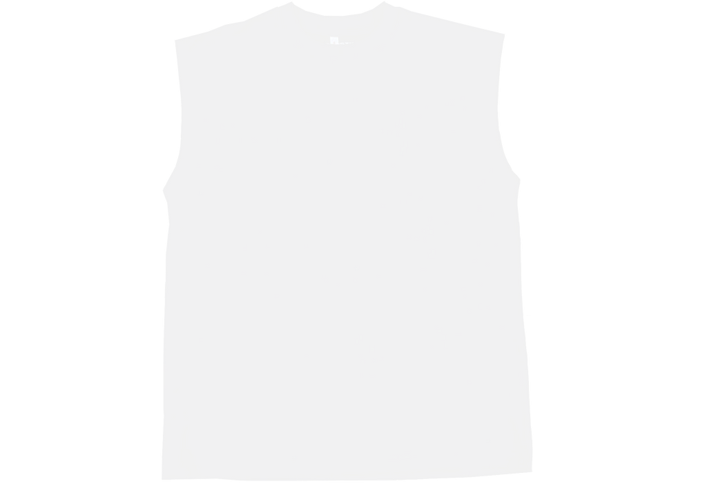 Yeah Buddy! Oversized Tank Top White